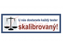 Prvotná kalibrácia alkohol testerov