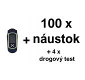 Alkohol tester MarkX + 100 ks náustkov + 4ks drogových testov